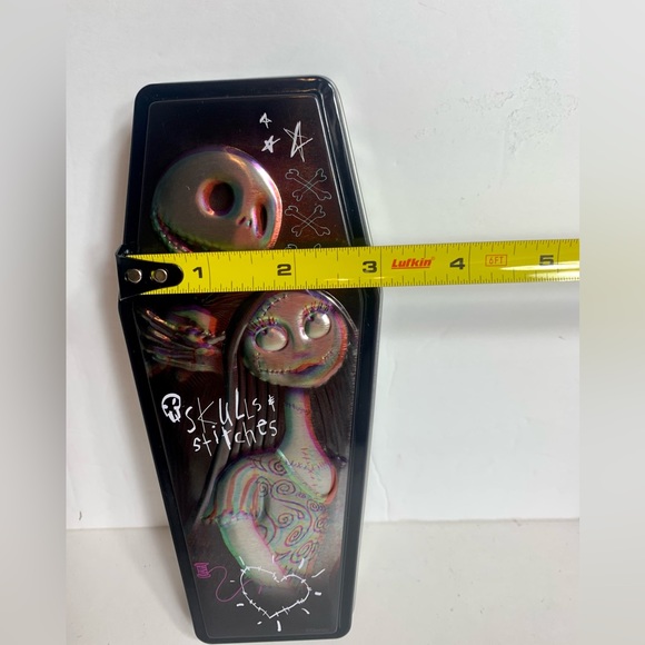 Disney Parks two metal Tin Coffin Nightmare Before Christmas tins - Picture 6 of 15